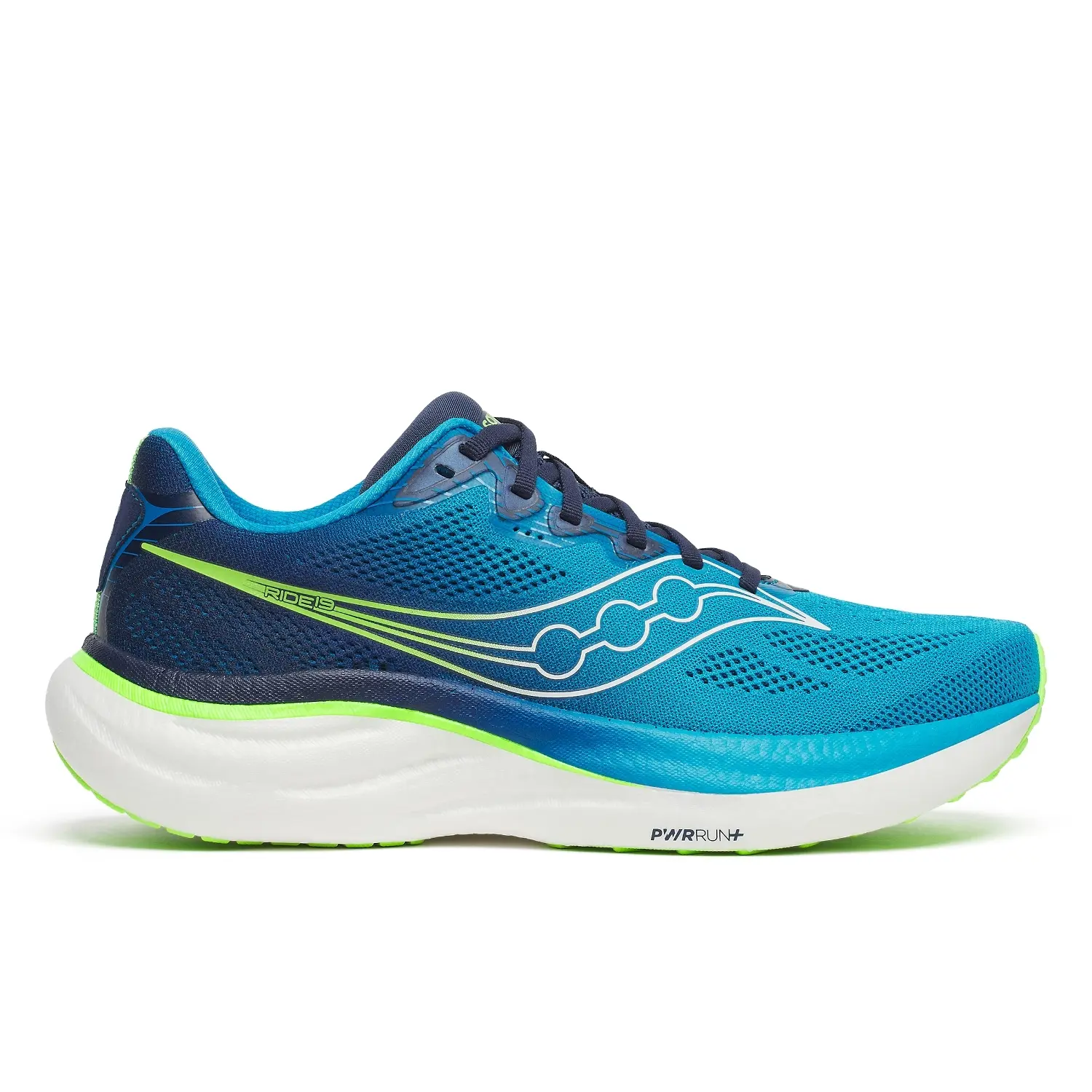Saucony Men's Bleu Running Shoes Ride 19