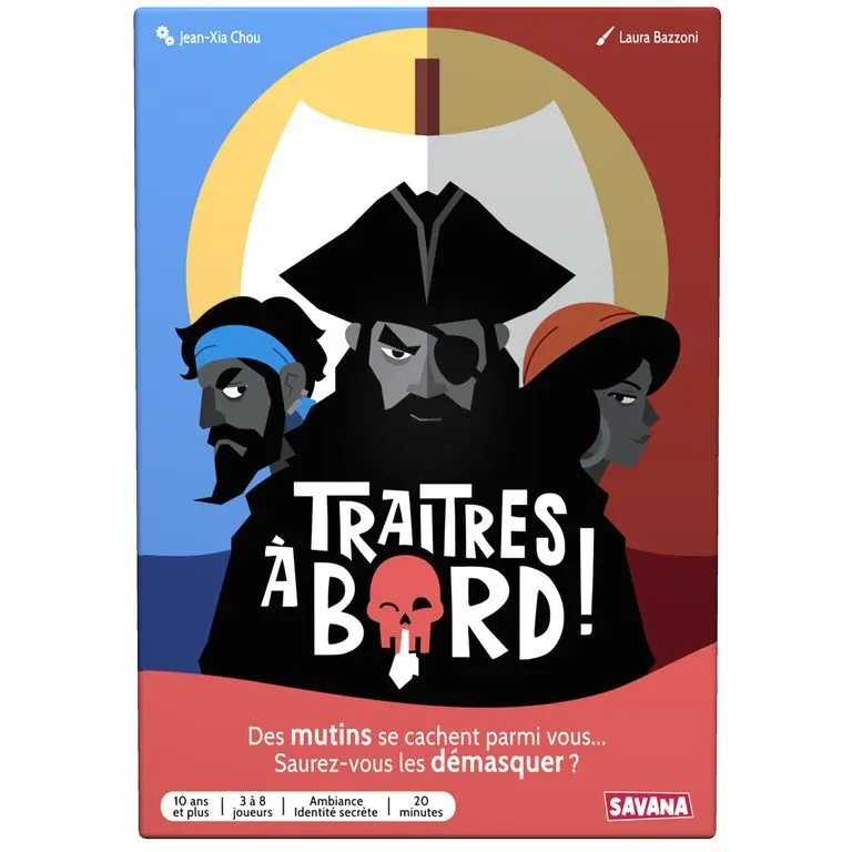 3770017333138 - Brettspiel - Traitres à bord