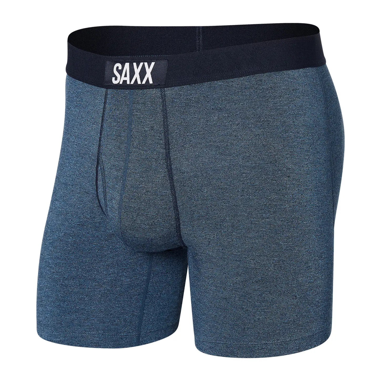 0688296301799 - Saxx - Ultra Super Soft Boxer Brief Fly - Kunstfaserunterwäsche Gr S blau