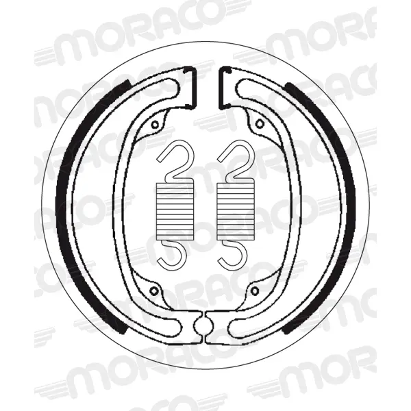 Bremsbacke Motorrad SBS 2031