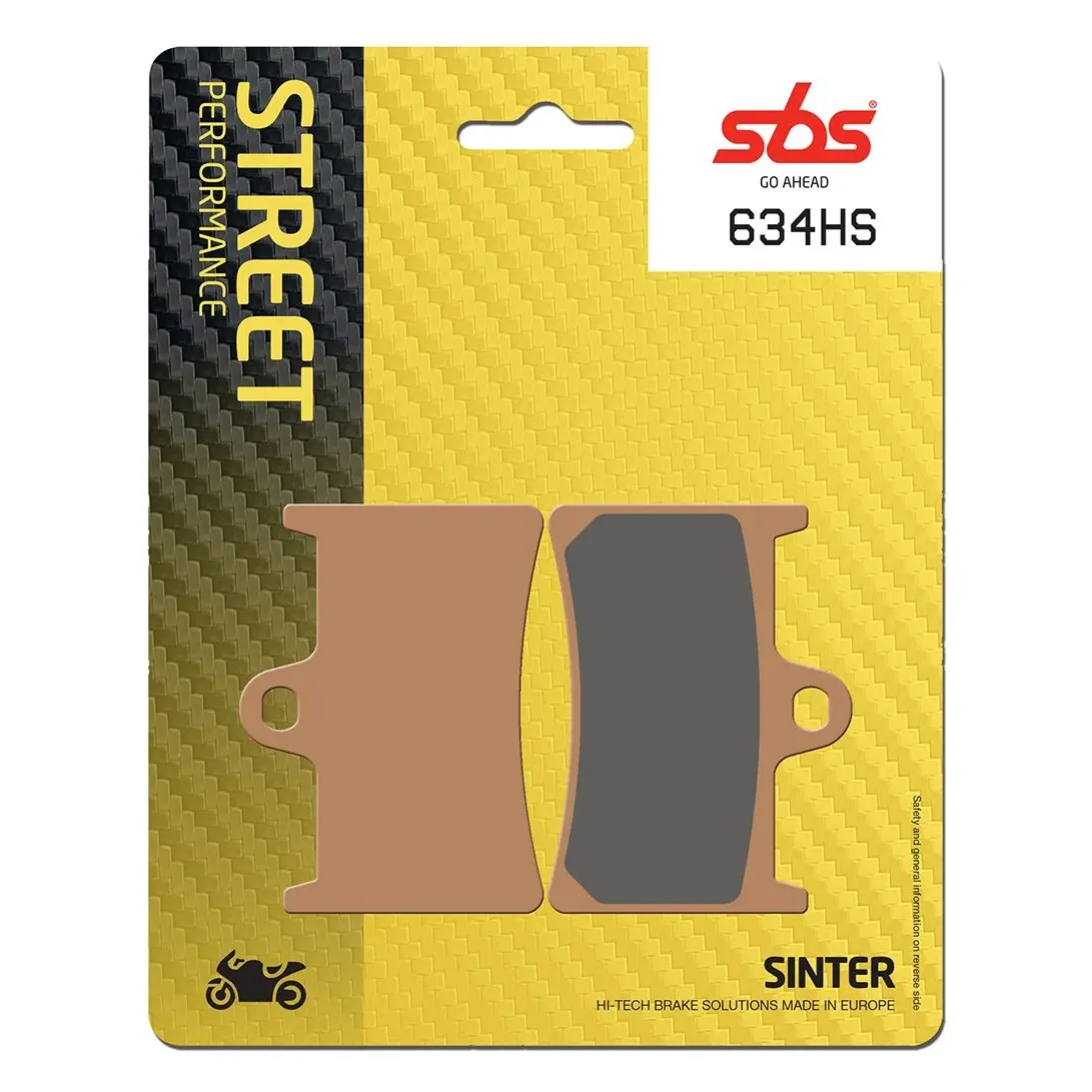 Pastiglie freni Sbs Go Ahead 634 (HS)