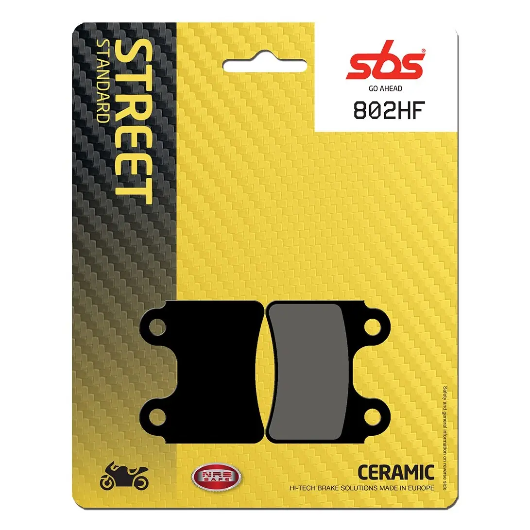 Plaquettes de Frein SBS - Organique - 802HF