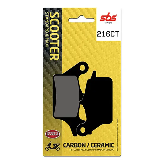 Motorradbremsbeläge SBS 216CT