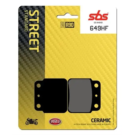 Motorradbremsbeläge SBS 649HF