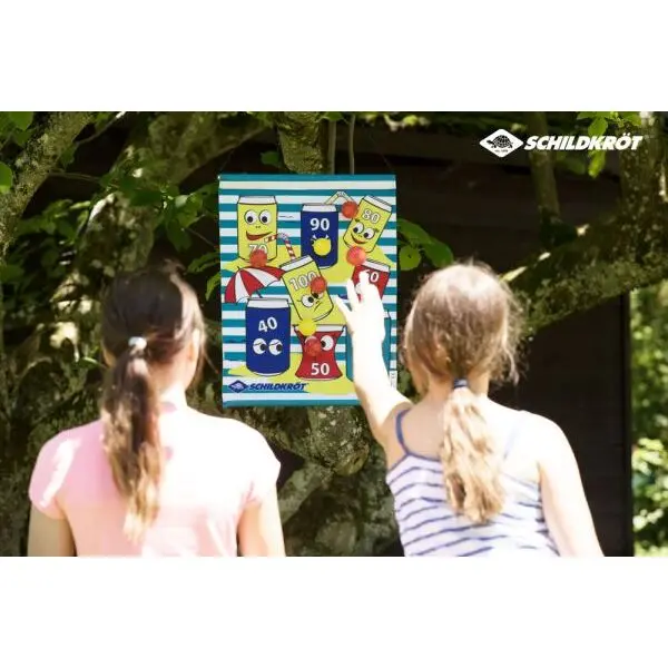 4000885701432 - Wurfspiel mit aufrollbaren Darts und Bällen in einem Karton Schildkröt Ocean