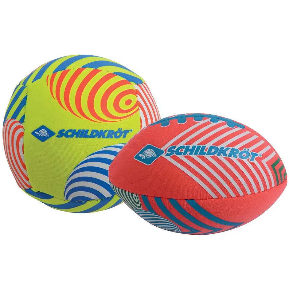 4000885703474 - Schildkröt Funsports Mini-Ball-Duo (Bunt one size) Freizeitspiele