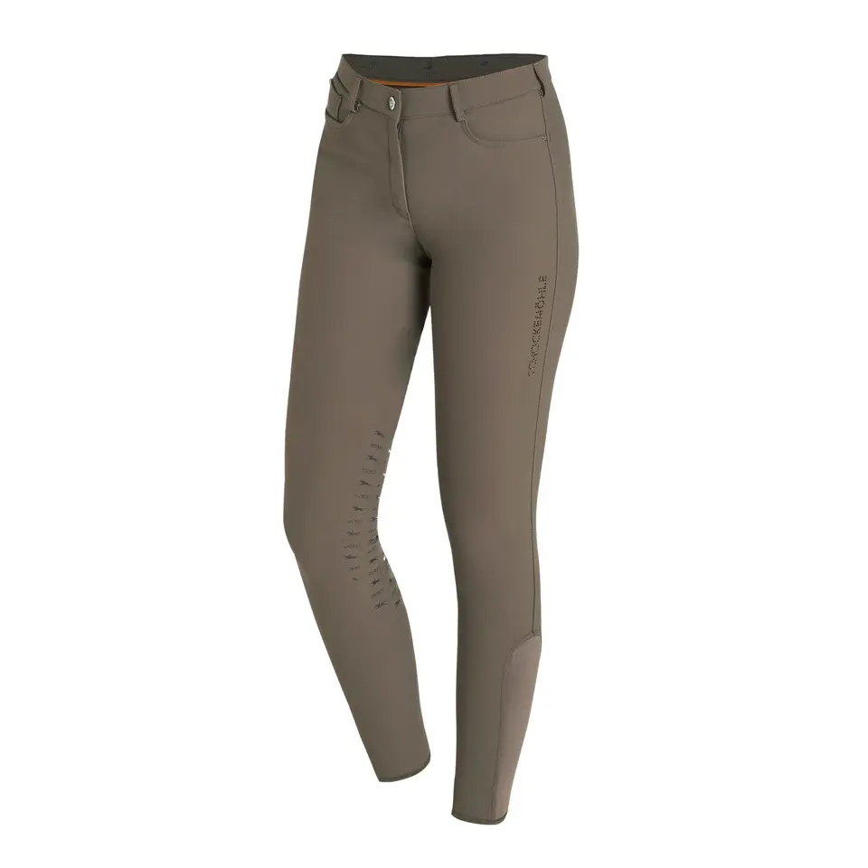 Comparer les prix de Pantalon équitation mid grip femme Schockemöehle Livia