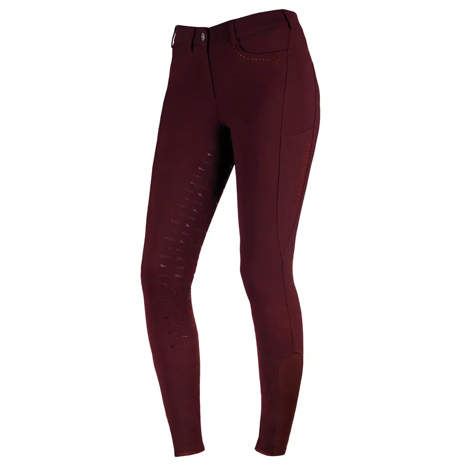 Pantalon équitation full zip femme Schockemöehle Victory