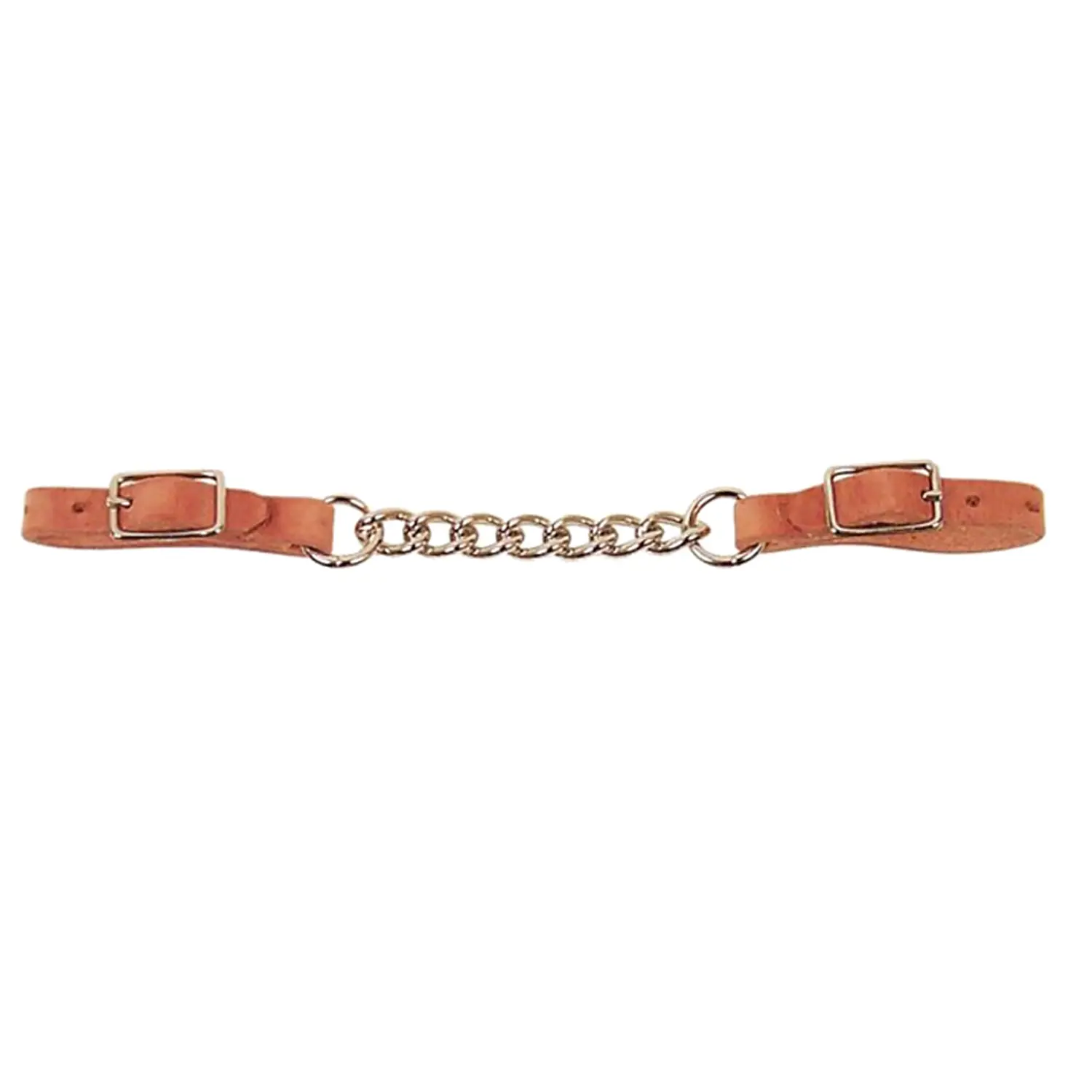 Gourmette pour cheval en cuir simple Schutz Brothers