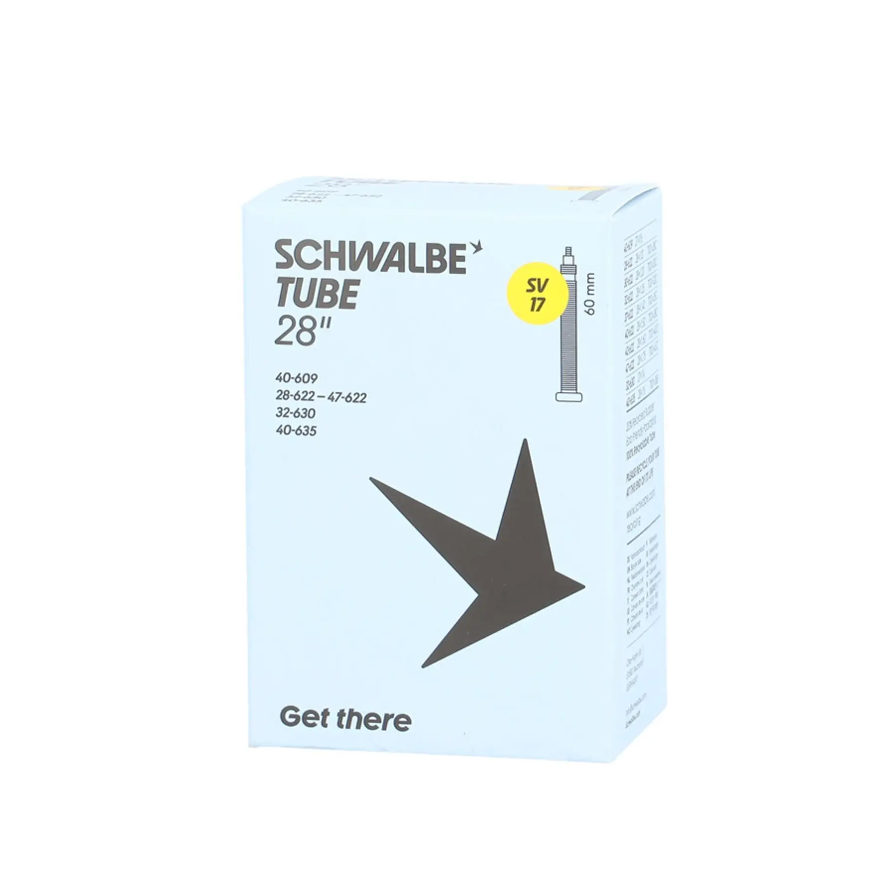Image of Presta-Ventilschlauch Schwalbe Extra Light SV15L