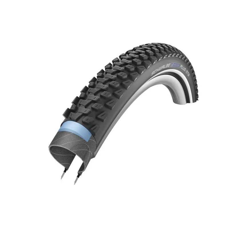 Velo Store - UK Rigid tire with reflective Schwalbe Marathon Plus MTB S-Guard HS485 Twinskin Perform. Dual 54-559 | Extra 10% off with Subscription, Postage £16.79 to UK Fedex.