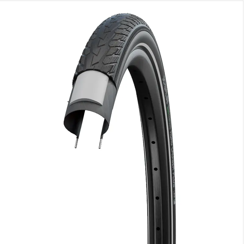 Pneu vÃ©lo City Schwalbe Road Cruiser 700x35C TR noir