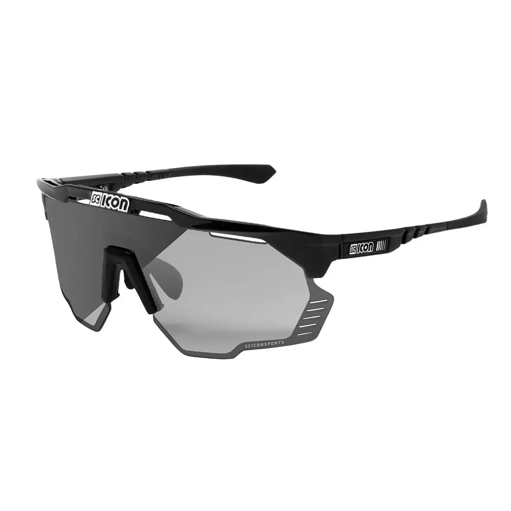 Velo Store - UK Glasses Scicon Aeroshade kunken SCNPP black gloss | Extra 10% off with Subscription, Postage £16.79 to UK Fedex.