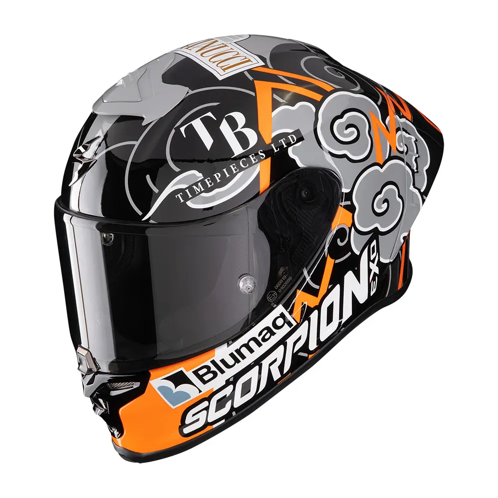 Motorrad-Integralhelm Scorpion Exo-R1 Evo Air FIM Racing 1