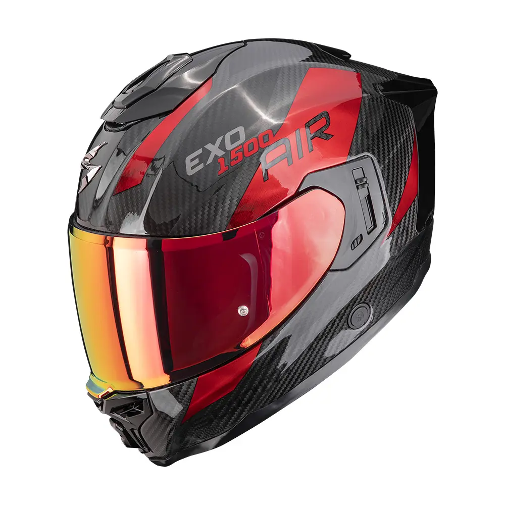 Motorrad-Integralhelm Scorpion Exo-1500 Carbon Air Mundi Platted