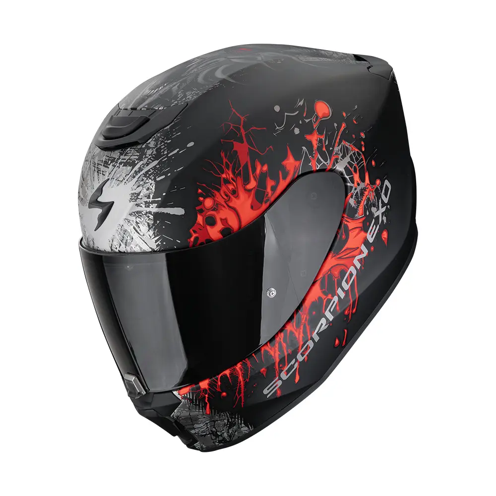 Motorrad-Integralhelm Scorpion Exo-391 Wolf