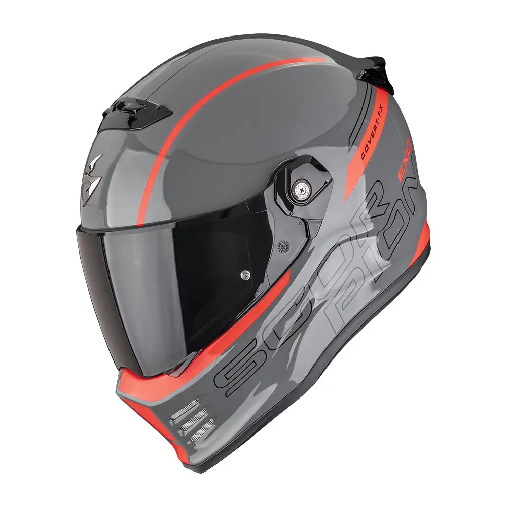 Motorrad-Integralhelm Scorpion Covert FX Danko