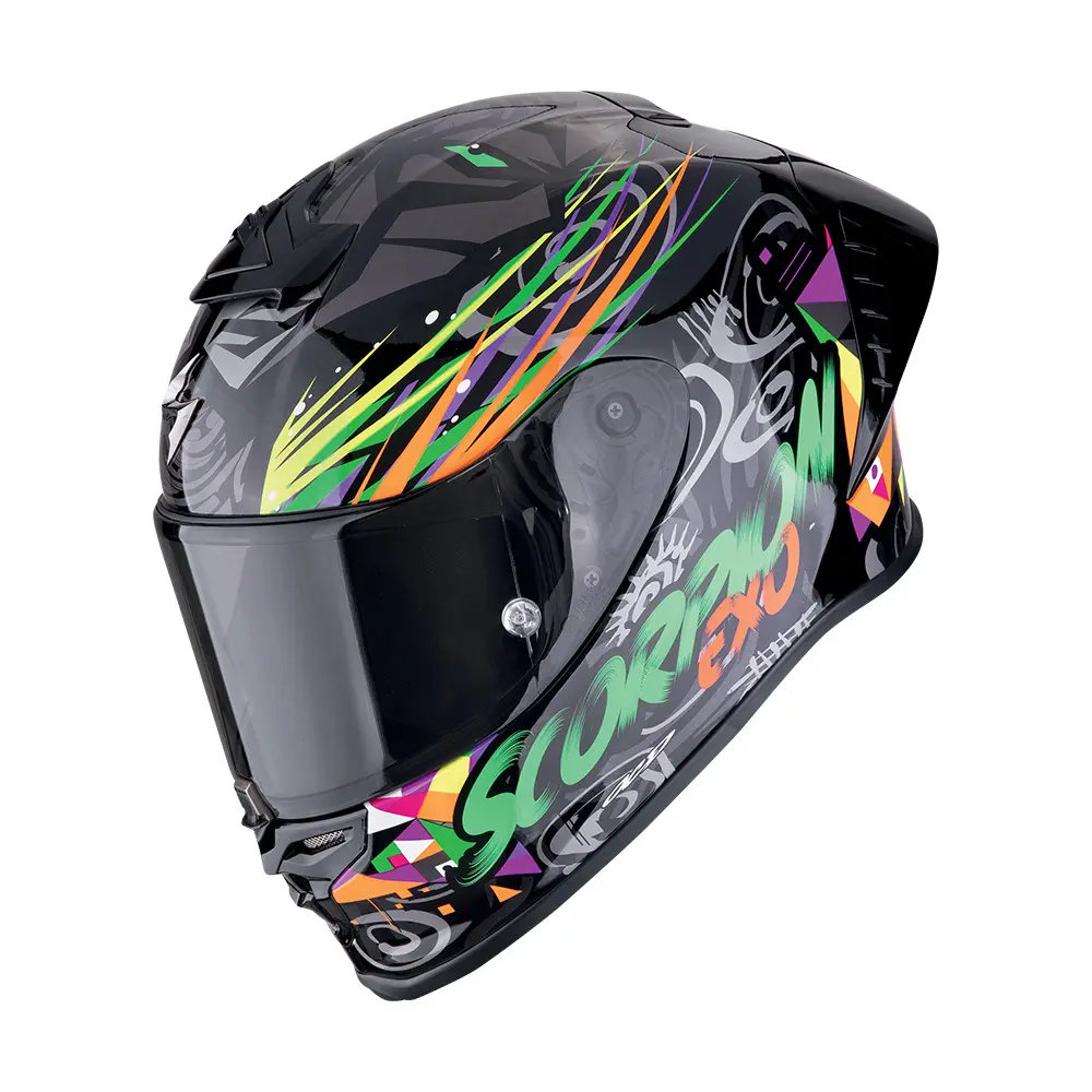 Volle Motorhelm Scorpion Exo-R1 Evo Ii Air Savage-image