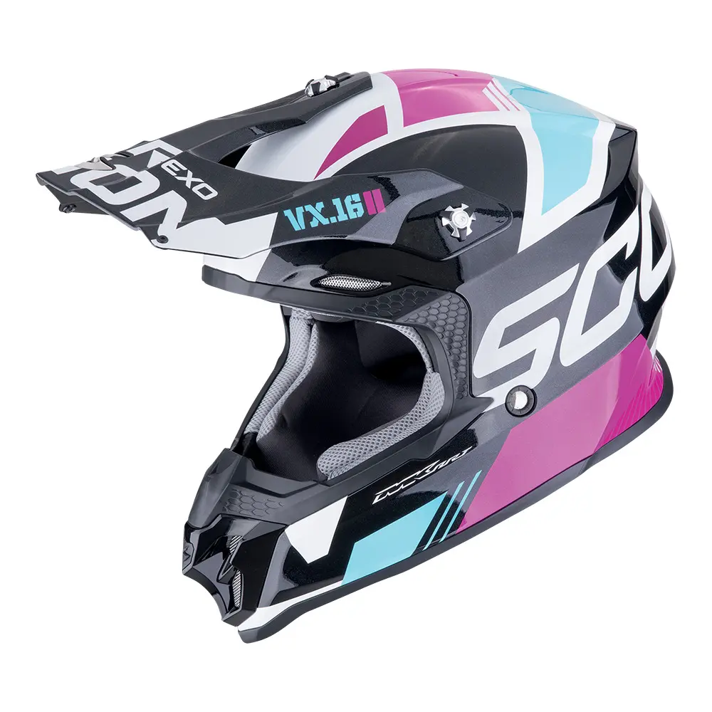 Motorrad-Cross-Helm Scorpion VX-16 Evo Air Analog