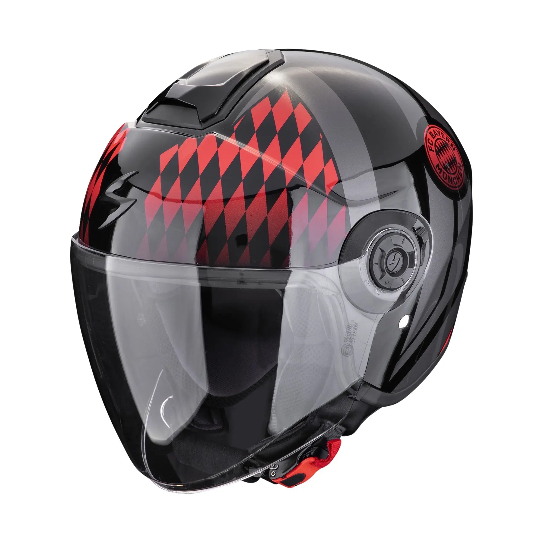 Jet-Motorradhelm Scorpion Exo-City Ii Fc Bayern