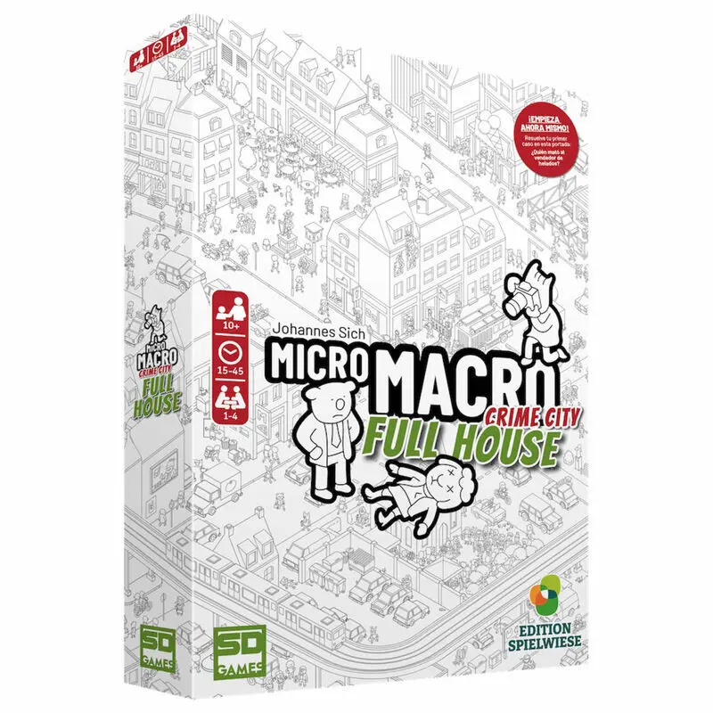 Gesellschaftsspiele SD Games Micro Macro Full House