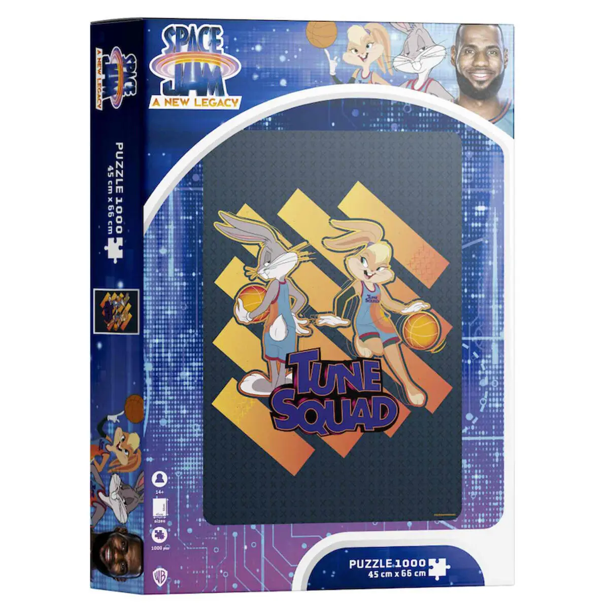 8435450249044 - Puzzle mit 1000 Teilen Space Jam 2 Tune Squad Bugs and Lola