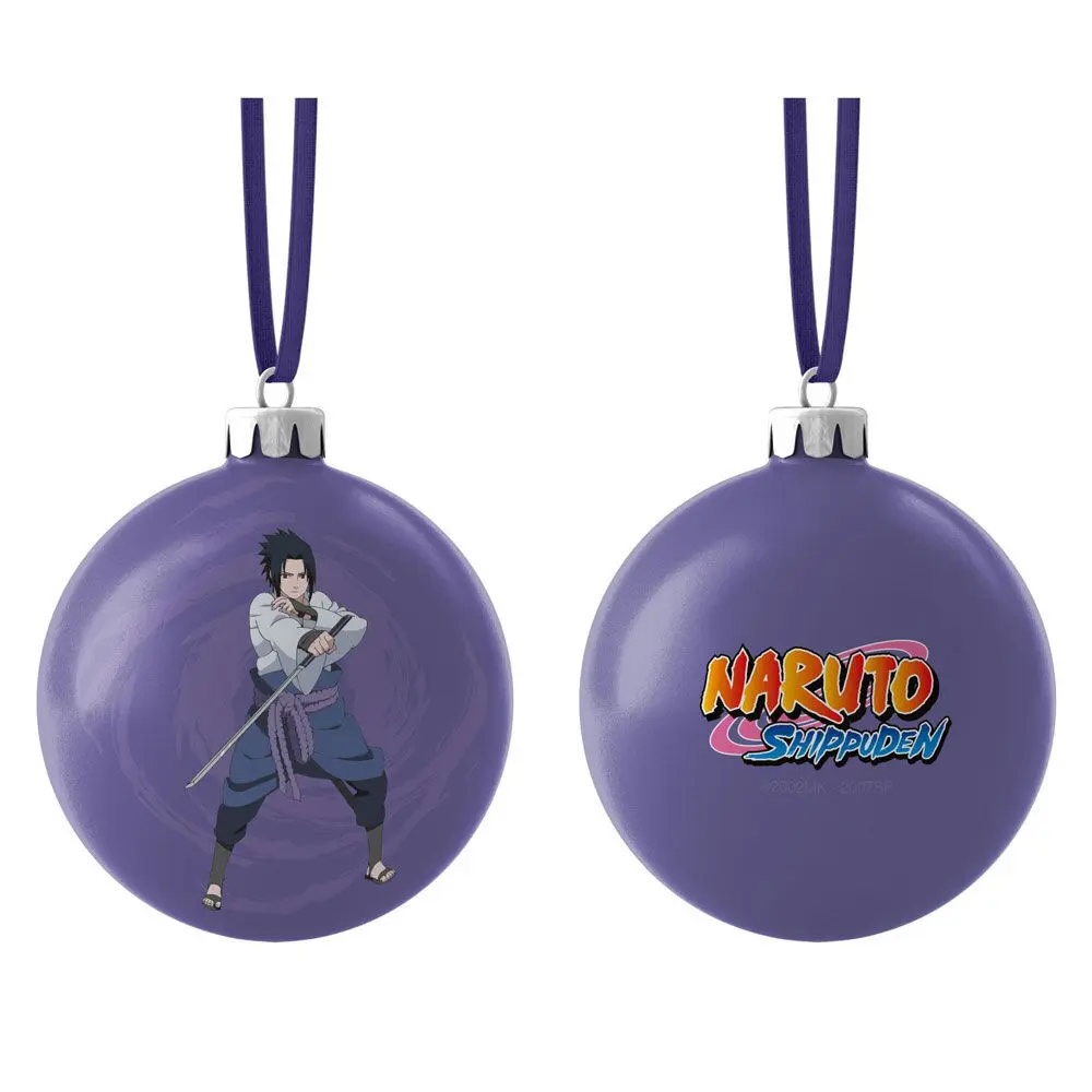 8435450258848 - Weihnachtsdekoration Naruto Shippuden Sasuke christmas ball