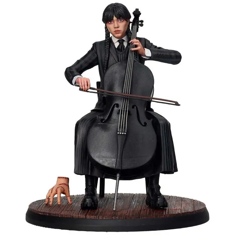 Sd Toys Noir Figurine Wednesday Cello Wednesday