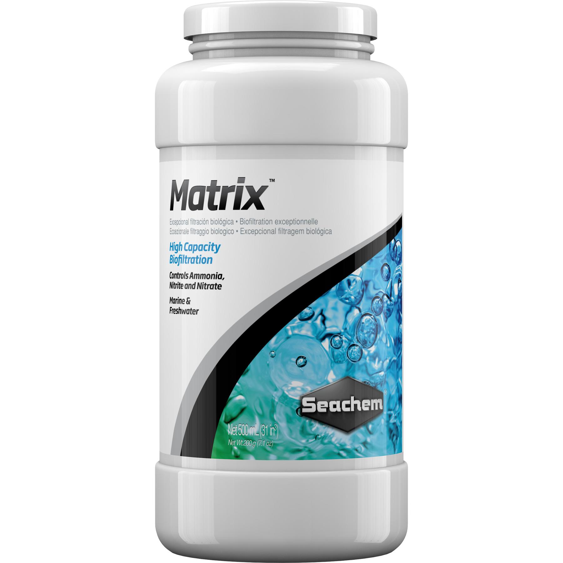 Comparer les prix de Accessoire filtre d'aquarium Seachem Matrix 500 ml