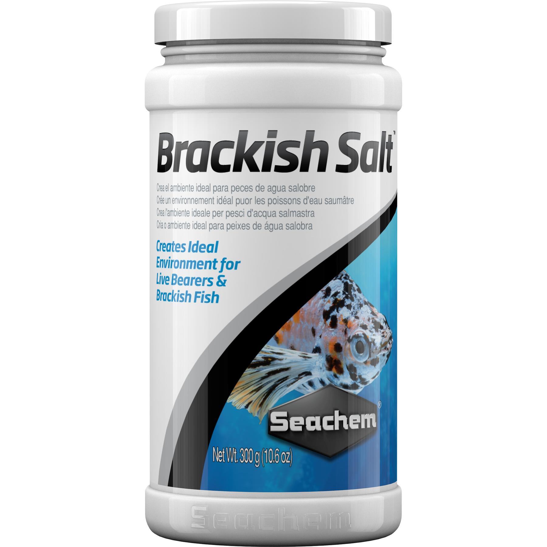 Meilleurs prix pour Nettoyant eau aquarium Seachem Brackish Salt