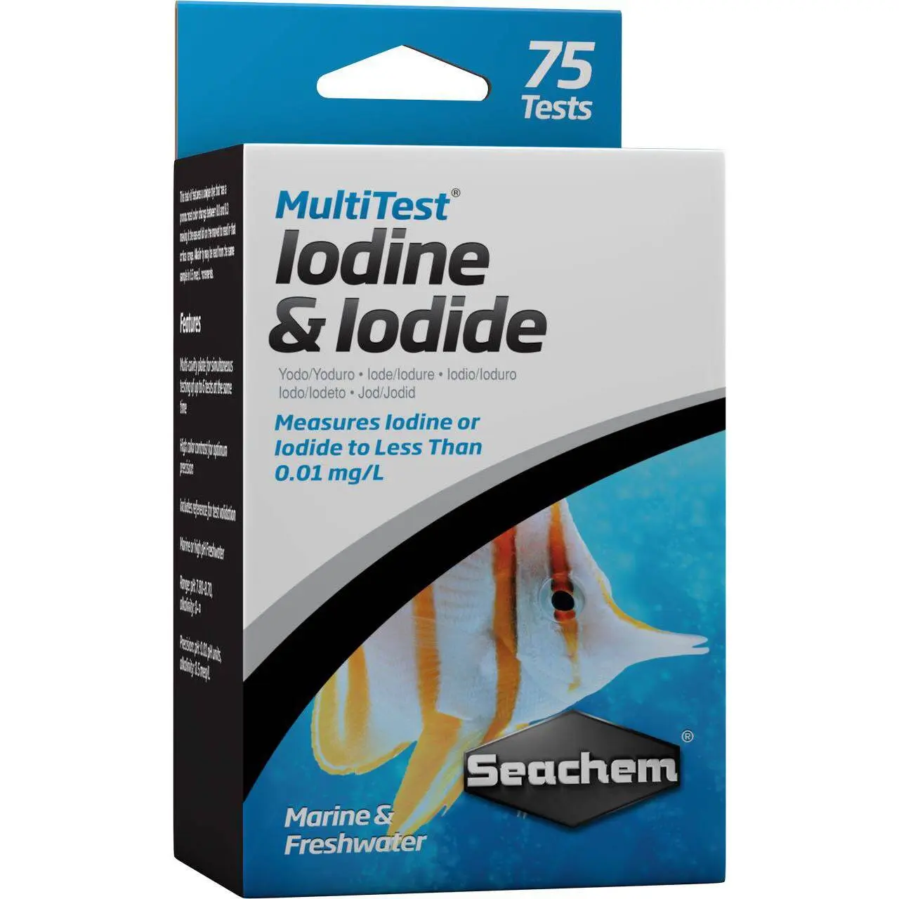 Comparer les prix de Multi-test iode Seachem