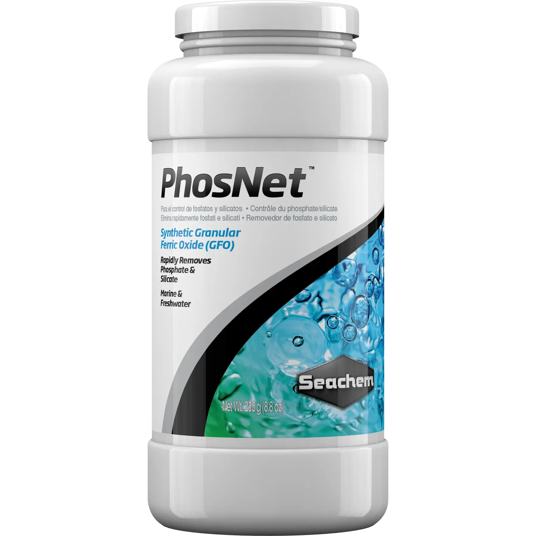 Nettoyant d'eau Seachem PhosNet