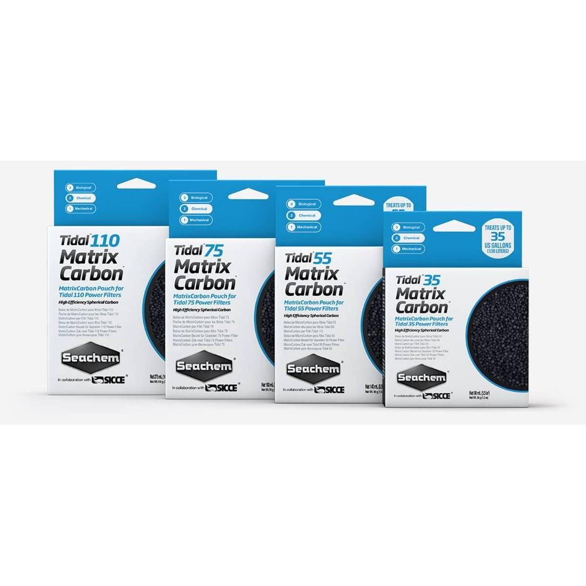 Comparer les prix de Accessoire filtre d'aquarium Seachem Tidal 75 MatrixCarbon