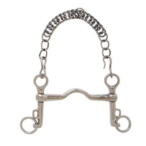 Mors pour cheval anglaise jambe courte mobile Sefton