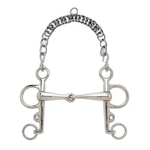 Comparer les prix de Mors pelham pour cheval à embouchure creuse et articulée moyenne Sefton