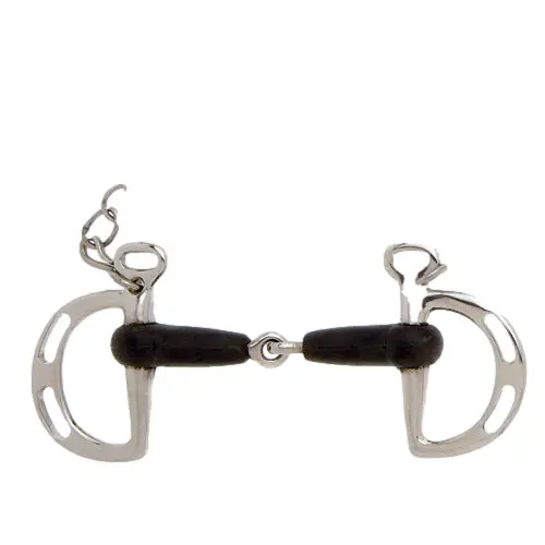 Comparer les prix de Mors pour cheval à embouchure articulée en caoutchouc Sefton Kimblewick Uxeter