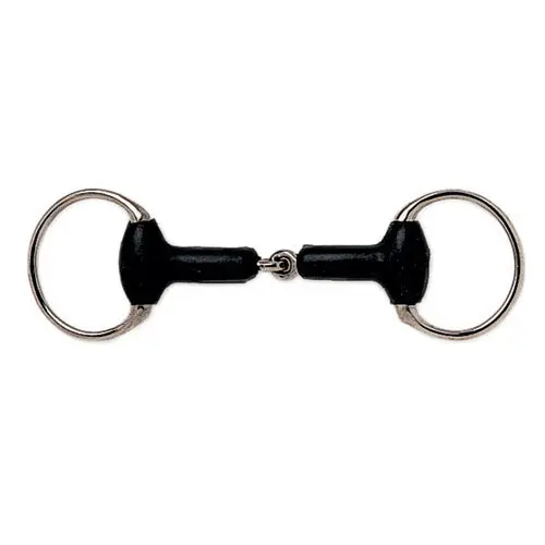 Mors olive pour cheval en caoutchouc Sefton