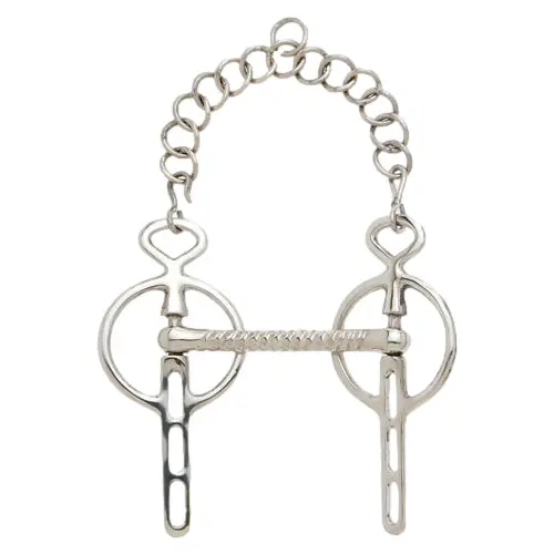 Meilleurs prix pour Mors Liverpool pour cheval à 3 fentes embouchure droite Sefton SS Slot