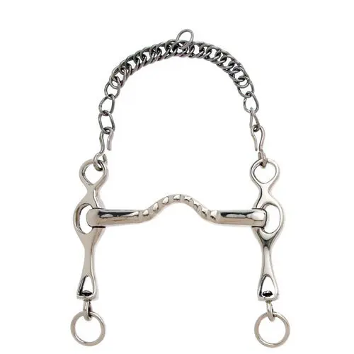 Mors portugais pour cheval à embouchure Sefton