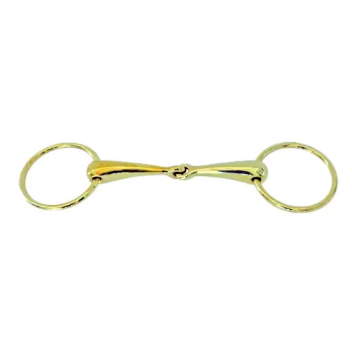 Comparer les prix de Mors simple pour cheval anglaise anneau de bouche massif Sefton
