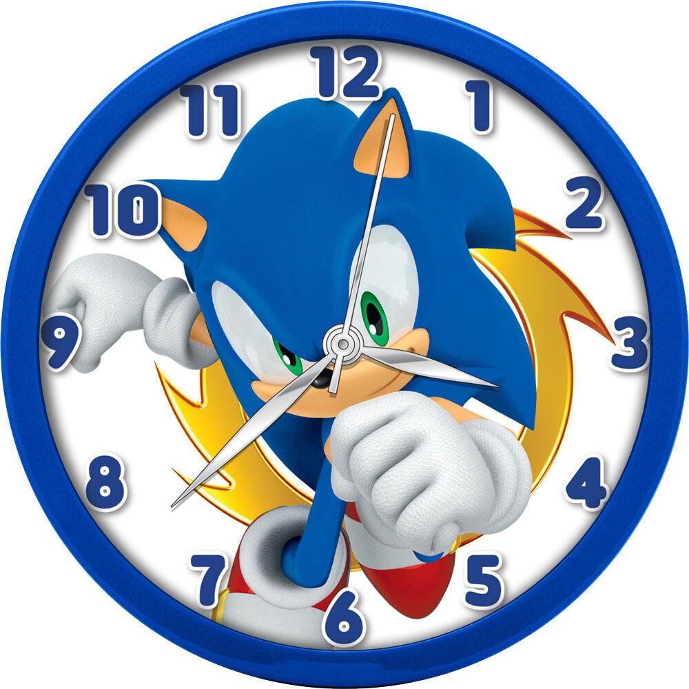 8435507874793 - Sonic Kinder Wanduhr Sega Uhr