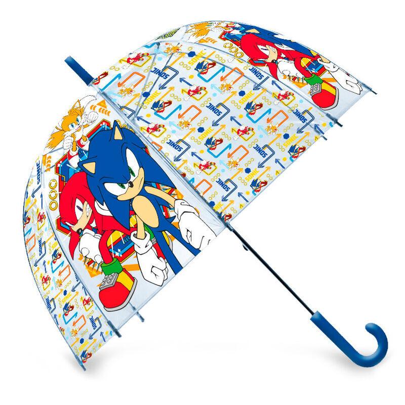 8435507875479 - Sega Sonic Kinder Regenschirm mit Sonic Tails und Knuckles 8435507875479 - Sega Sonic Kinder Regenschirm mit Sonic Tails und Knuckles