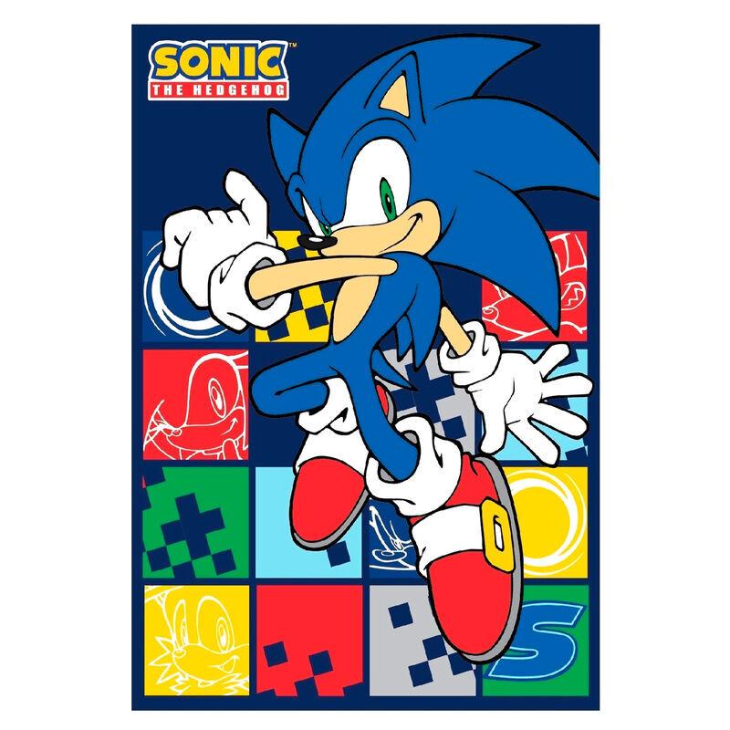 8720193934150 - Fleece-Decke Sonic The Hedgehog