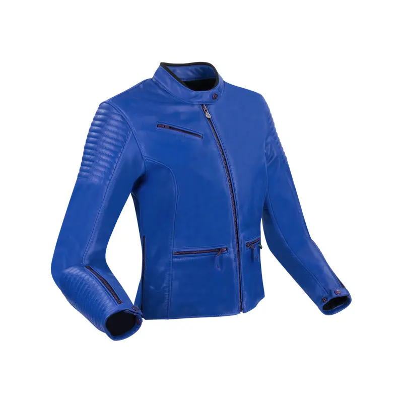 Motorrad-Lederjacke Damen Segura Curve