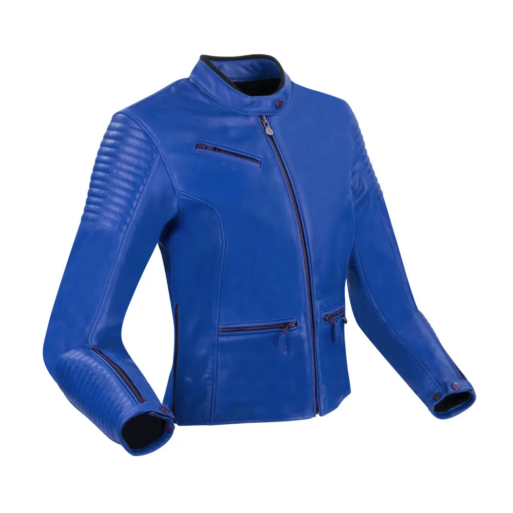 Motorrad-Lederjacke Damen Segura Curve