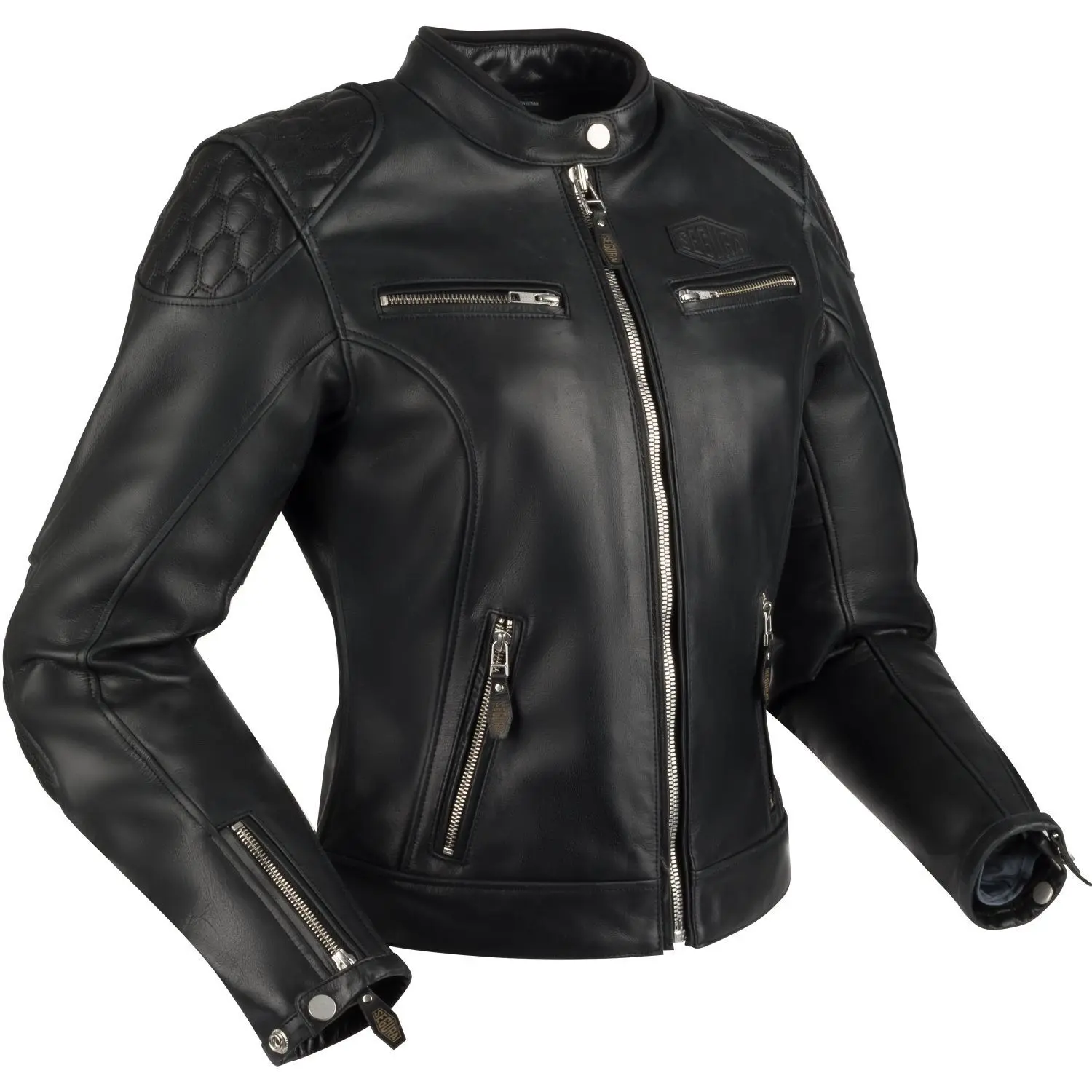 Motorrad-Lederjacke Damen Segura Curtis