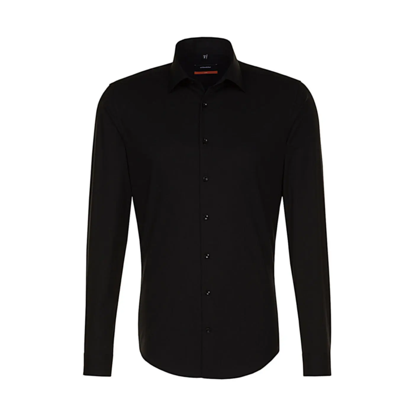 Langarmshirt Seidensticker Slim Fit Business Kent