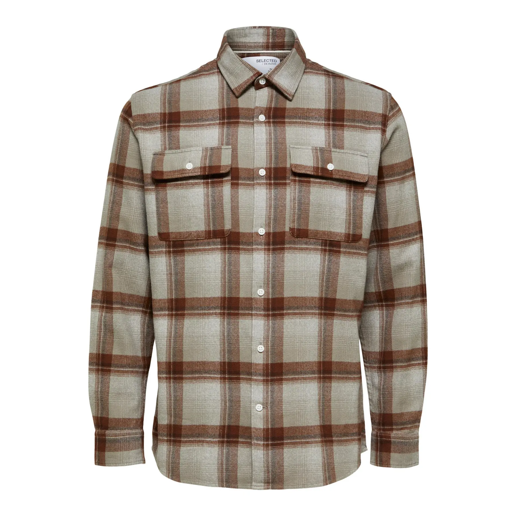 5715307480084 - Freizeithemd aus Baumwolle mit Brusttaschen