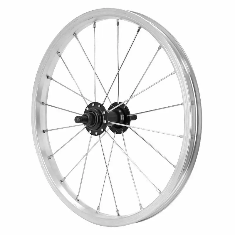 Velo Store - UK Front wheel aluminum rim steel hub Selection P2R City Patin | Extra 10% off with Subscription, Postage £16.79 to UK Fedex.