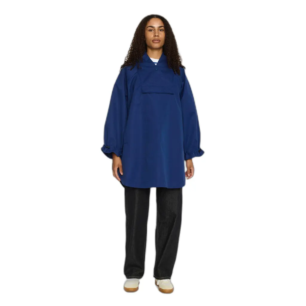 Selfhood Bleu Poncho Woman